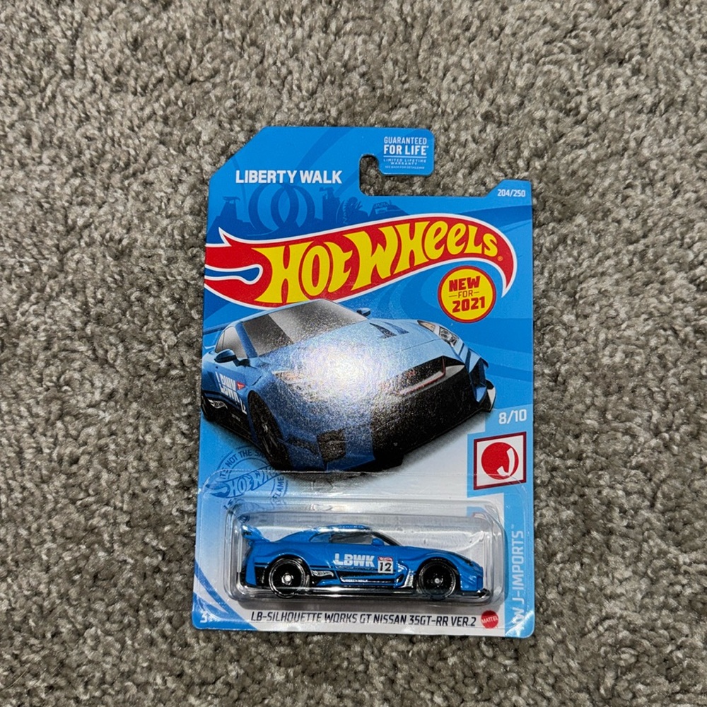 Hot wheels liberty walk silhouette GTR R35